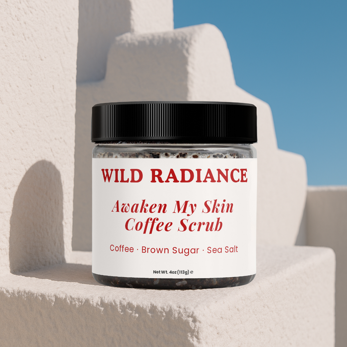 Coffee & Sea Salt Glow Scrub - Awakens
